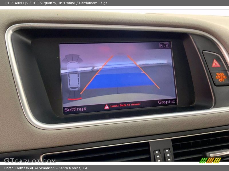 Ibis White / Cardamom Beige 2012 Audi Q5 2.0 TFSI quattro