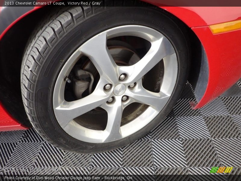Victory Red / Gray 2013 Chevrolet Camaro LT Coupe