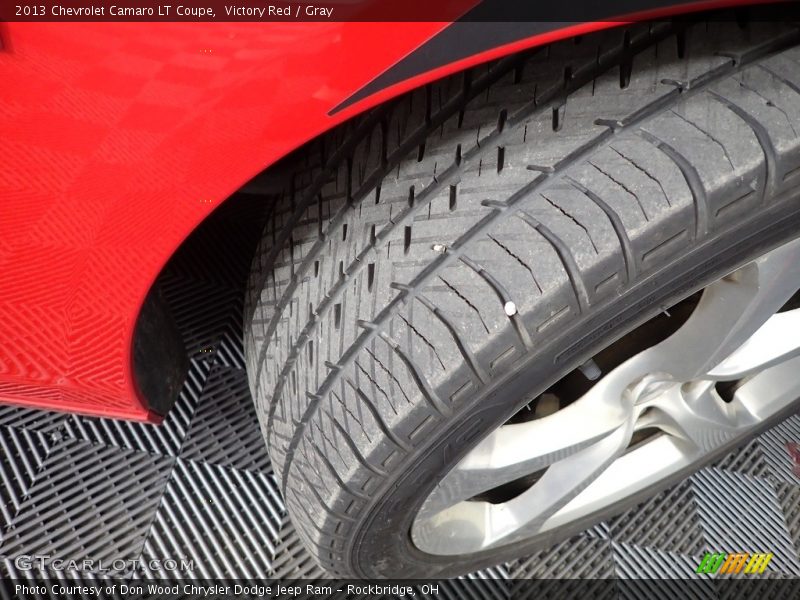 Victory Red / Gray 2013 Chevrolet Camaro LT Coupe