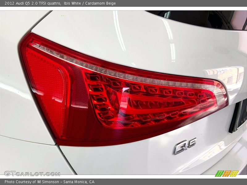 Ibis White / Cardamom Beige 2012 Audi Q5 2.0 TFSI quattro