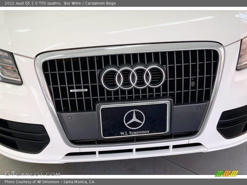 Ibis White / Cardamom Beige 2012 Audi Q5 2.0 TFSI quattro