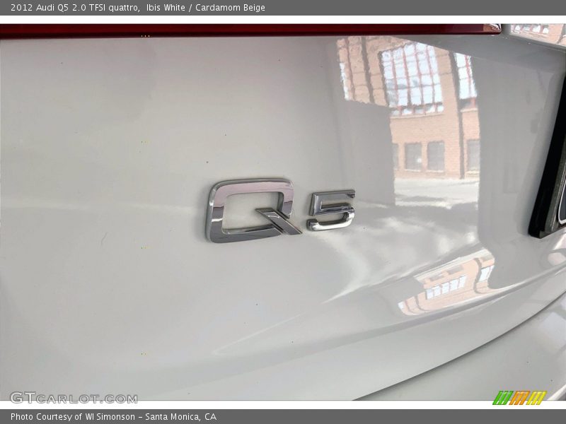 Ibis White / Cardamom Beige 2012 Audi Q5 2.0 TFSI quattro