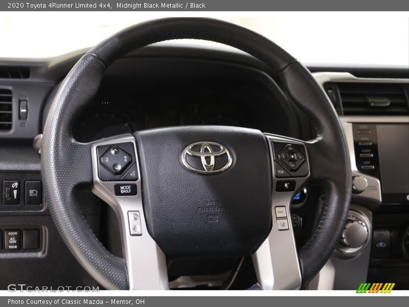 Midnight Black Metallic / Black 2020 Toyota 4Runner Limited 4x4