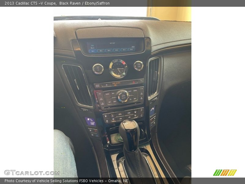 Black Raven / Ebony/Saffron 2013 Cadillac CTS -V Coupe