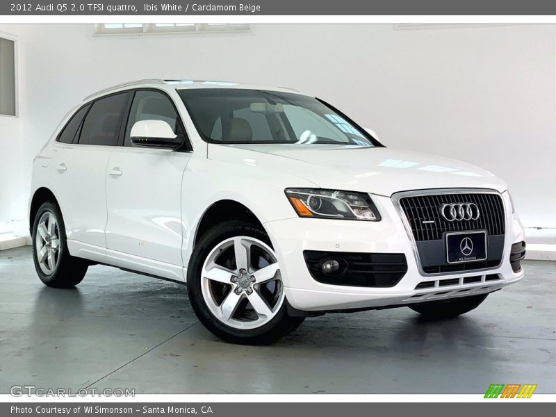 Ibis White / Cardamom Beige 2012 Audi Q5 2.0 TFSI quattro