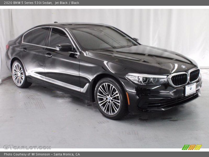 Jet Black / Black 2020 BMW 5 Series 530i Sedan