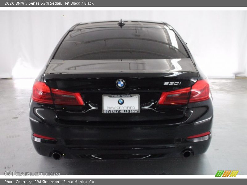 Jet Black / Black 2020 BMW 5 Series 530i Sedan