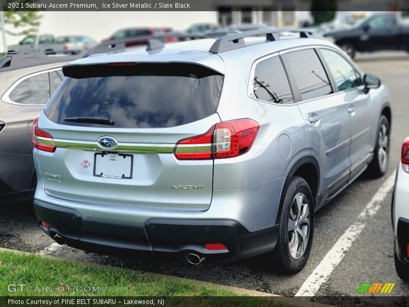 Ice Silver Metallic / Slate Black 2021 Subaru Ascent Premium