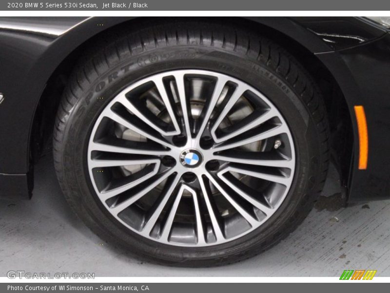 Jet Black / Black 2020 BMW 5 Series 530i Sedan
