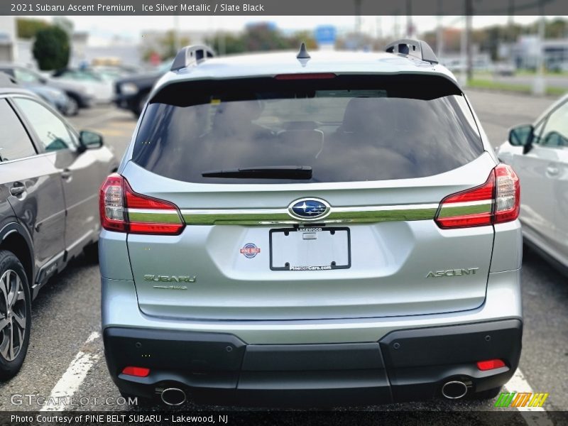 Ice Silver Metallic / Slate Black 2021 Subaru Ascent Premium