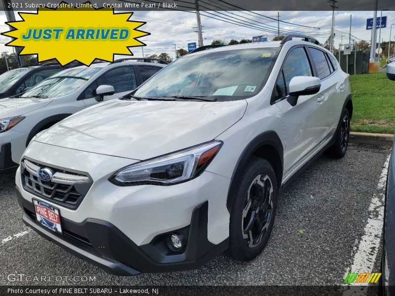 Crystal White Pearl / Black 2021 Subaru Crosstrek Limited