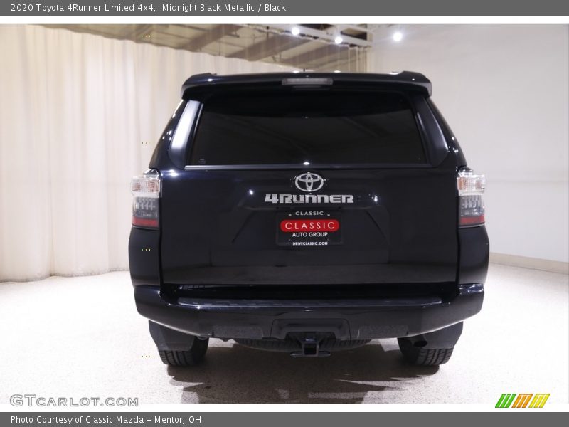 Midnight Black Metallic / Black 2020 Toyota 4Runner Limited 4x4