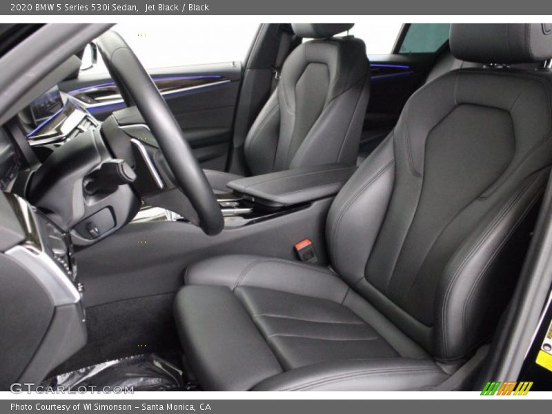 Jet Black / Black 2020 BMW 5 Series 530i Sedan