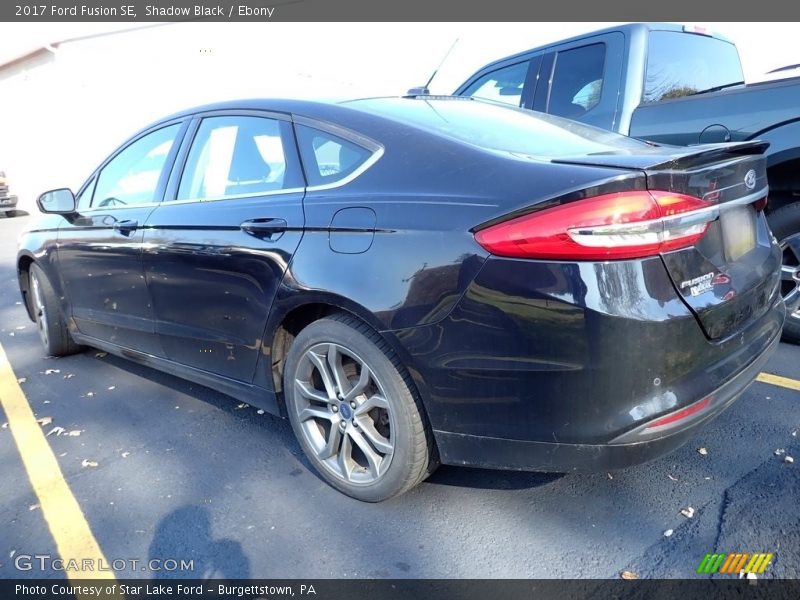 Shadow Black / Ebony 2017 Ford Fusion SE