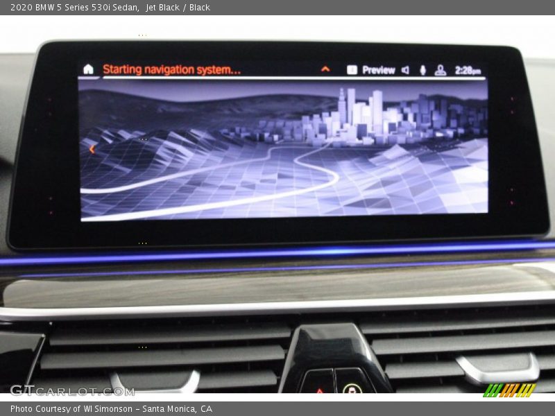 Jet Black / Black 2020 BMW 5 Series 530i Sedan