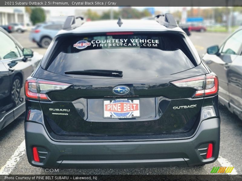 Crystal Black Silica / Gray 2021 Subaru Outback 2.5i Premium