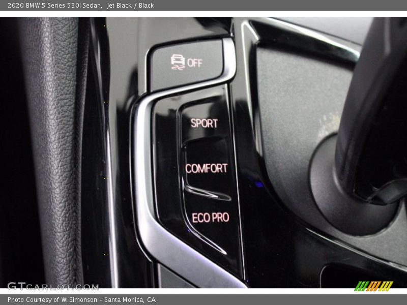 Jet Black / Black 2020 BMW 5 Series 530i Sedan