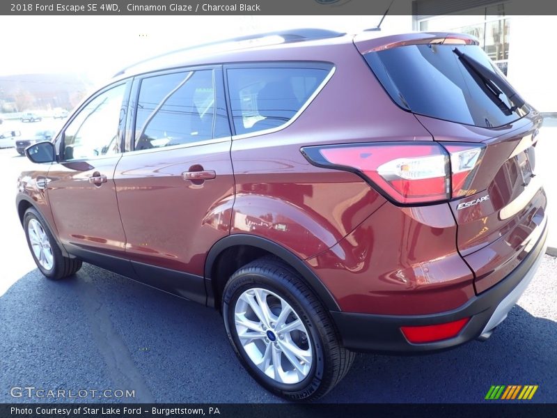 Cinnamon Glaze / Charcoal Black 2018 Ford Escape SE 4WD