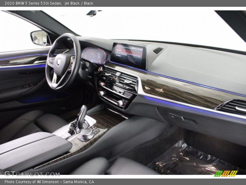 Jet Black / Black 2020 BMW 5 Series 530i Sedan