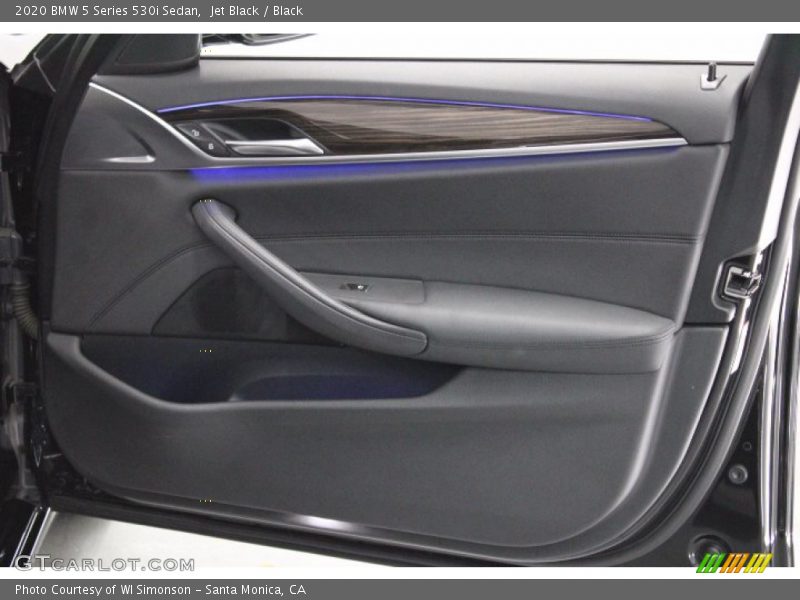 Jet Black / Black 2020 BMW 5 Series 530i Sedan