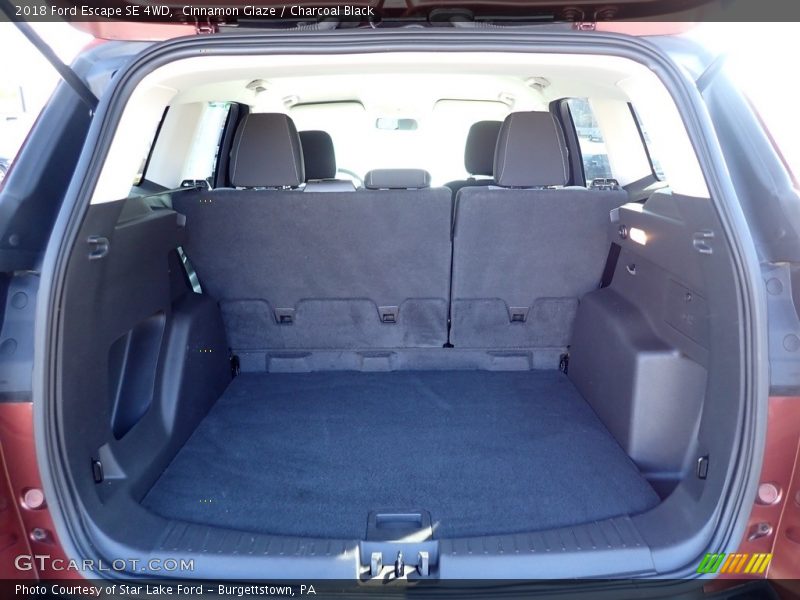 Cinnamon Glaze / Charcoal Black 2018 Ford Escape SE 4WD
