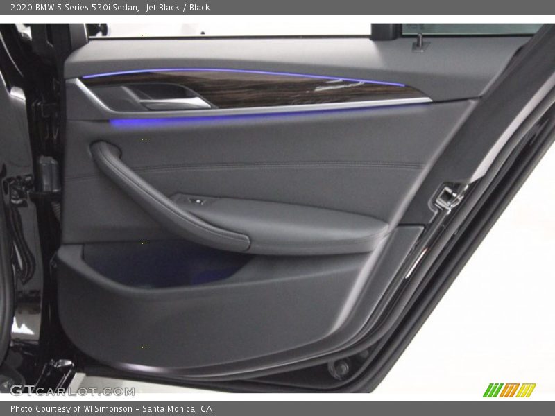 Jet Black / Black 2020 BMW 5 Series 530i Sedan