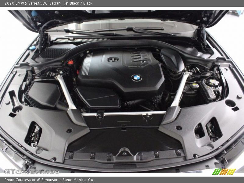 Jet Black / Black 2020 BMW 5 Series 530i Sedan