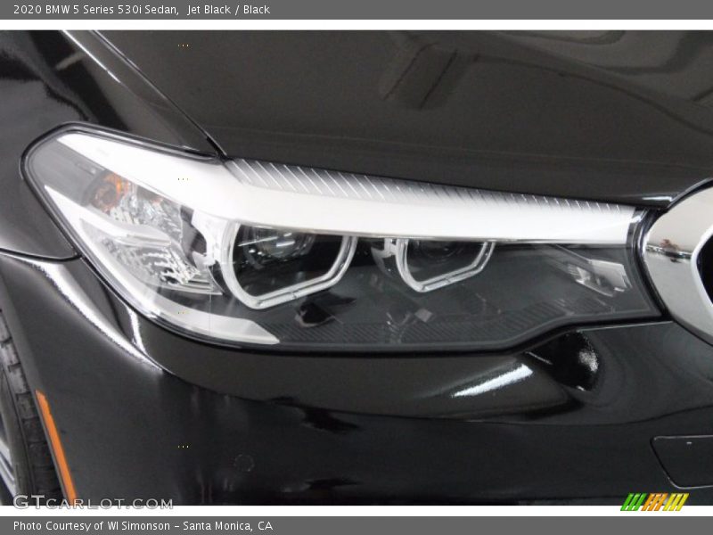 Jet Black / Black 2020 BMW 5 Series 530i Sedan