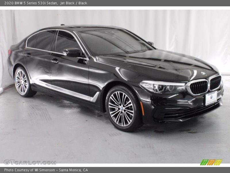 Jet Black / Black 2020 BMW 5 Series 530i Sedan
