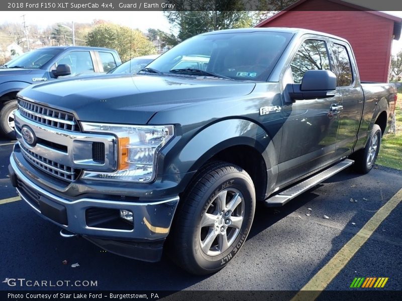 Guard / Earth Gray 2018 Ford F150 XLT SuperCab 4x4