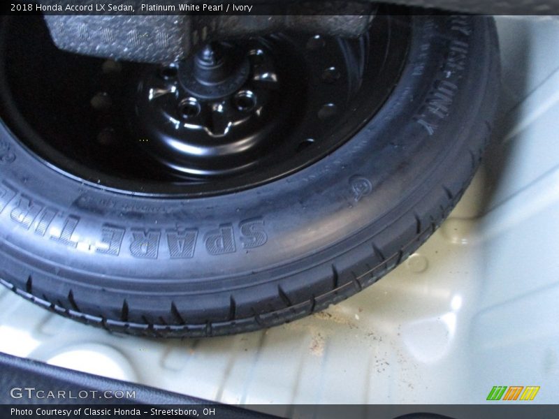 Platinum White Pearl / Ivory 2018 Honda Accord LX Sedan