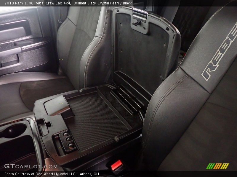 Brilliant Black Crystal Pearl / Black 2018 Ram 1500 Rebel Crew Cab 4x4