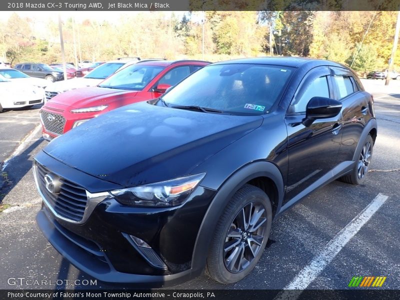 Jet Black Mica / Black 2018 Mazda CX-3 Touring AWD
