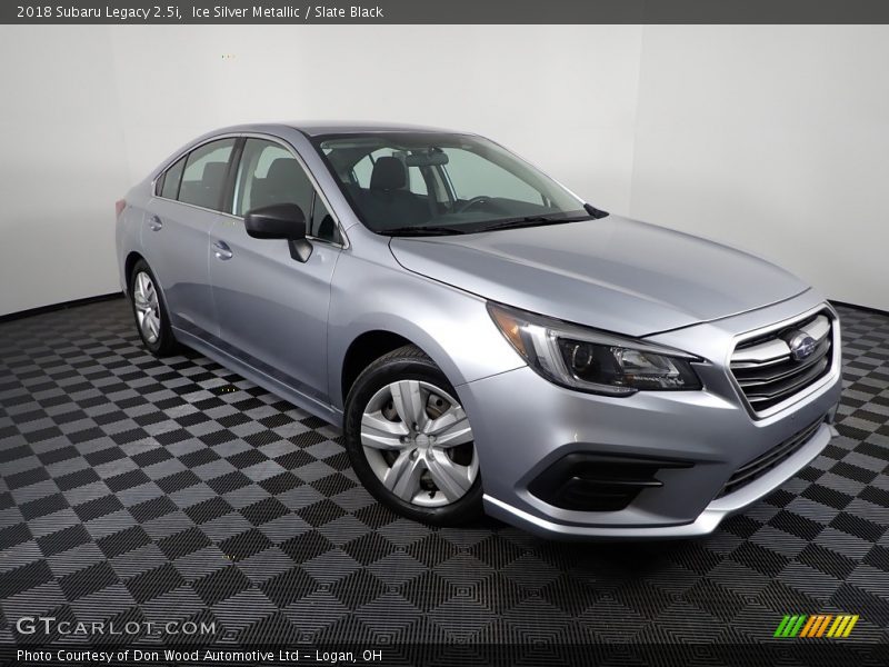 Ice Silver Metallic / Slate Black 2018 Subaru Legacy 2.5i