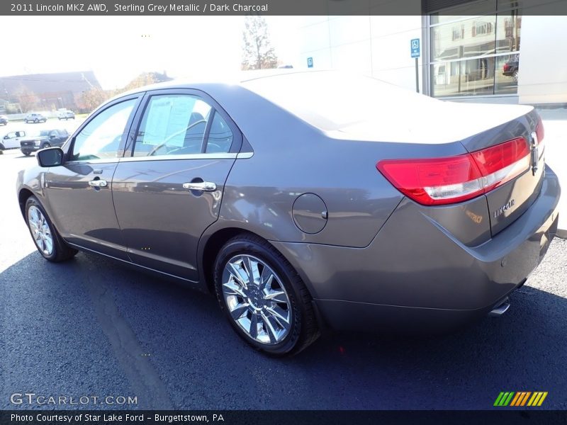 Sterling Grey Metallic / Dark Charcoal 2011 Lincoln MKZ AWD