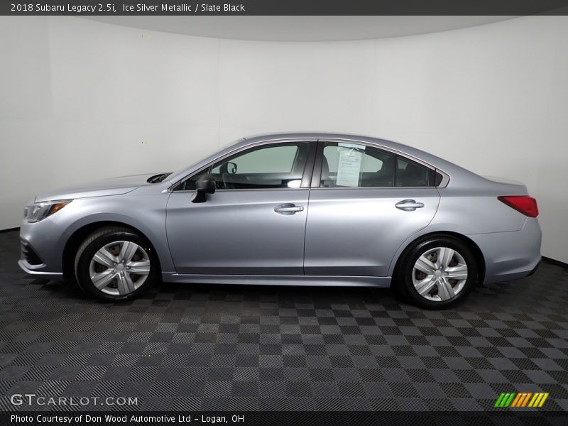 Ice Silver Metallic / Slate Black 2018 Subaru Legacy 2.5i