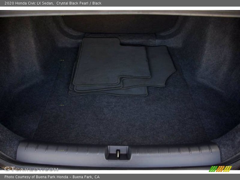 Crystal Black Pearl / Black 2020 Honda Civic LX Sedan