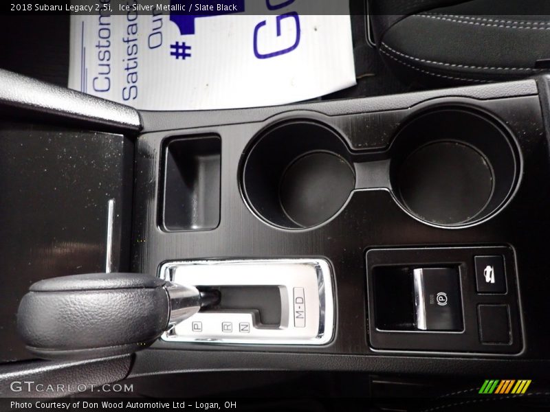 Ice Silver Metallic / Slate Black 2018 Subaru Legacy 2.5i