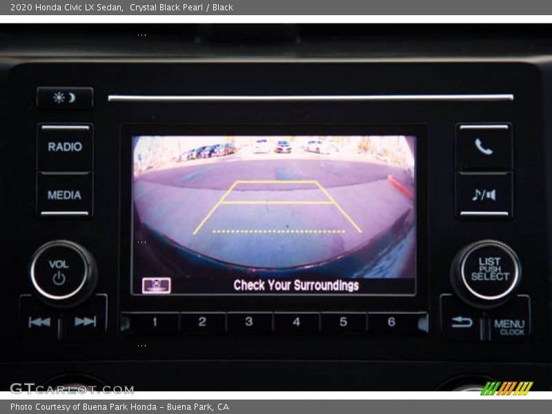Crystal Black Pearl / Black 2020 Honda Civic LX Sedan