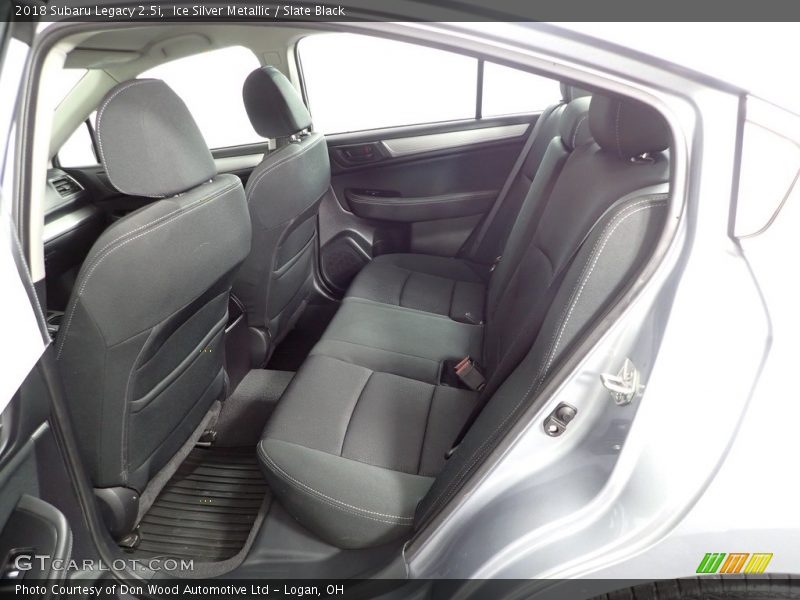 Ice Silver Metallic / Slate Black 2018 Subaru Legacy 2.5i