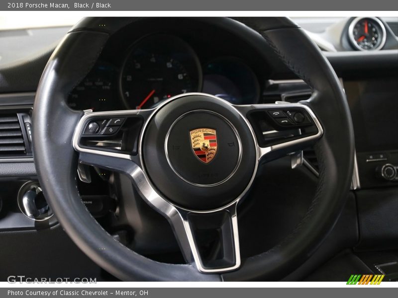 Black / Black 2018 Porsche Macan