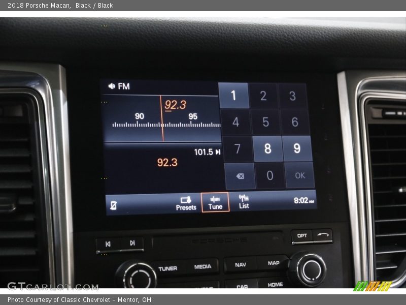 Black / Black 2018 Porsche Macan