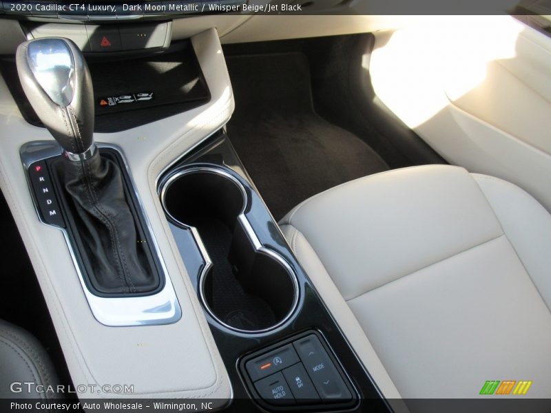 Dark Moon Metallic / Whisper Beige/Jet Black 2020 Cadillac CT4 Luxury