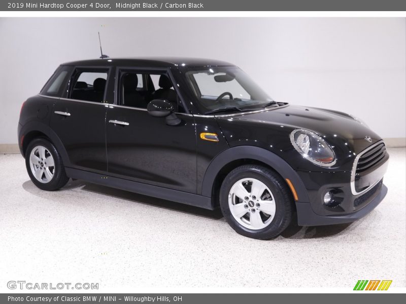 Midnight Black / Carbon Black 2019 Mini Hardtop Cooper 4 Door