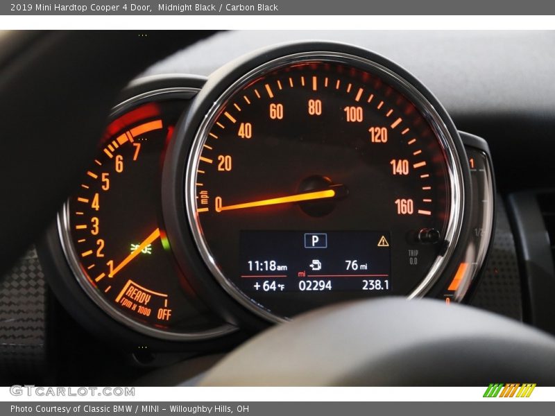 Midnight Black / Carbon Black 2019 Mini Hardtop Cooper 4 Door