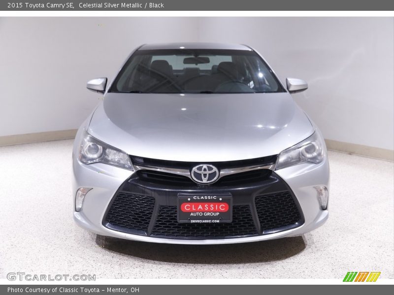 Celestial Silver Metallic / Black 2015 Toyota Camry SE