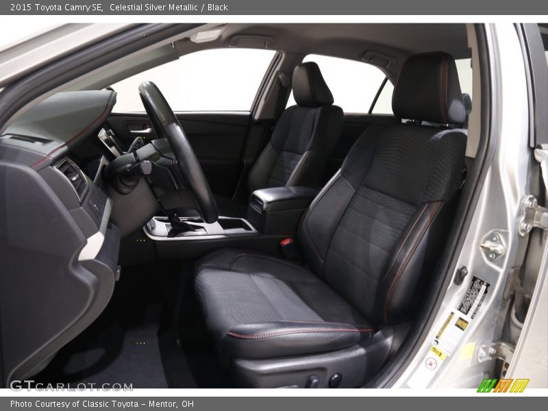 Celestial Silver Metallic / Black 2015 Toyota Camry SE