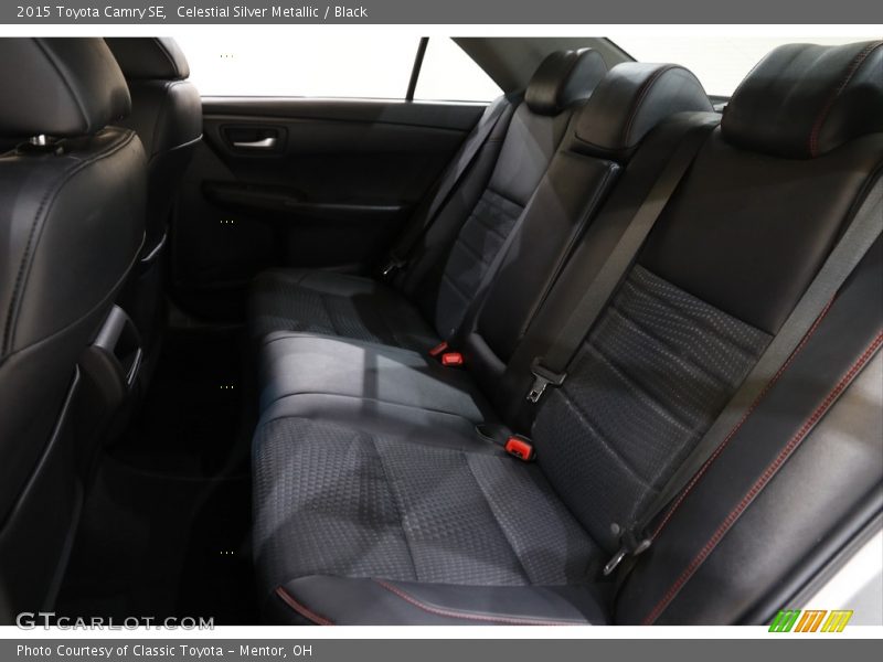 Celestial Silver Metallic / Black 2015 Toyota Camry SE