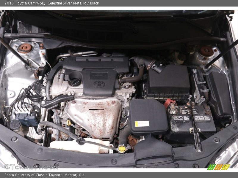 Celestial Silver Metallic / Black 2015 Toyota Camry SE