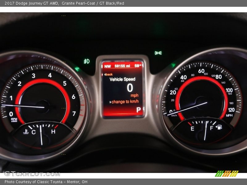  2017 Journey GT AWD GT AWD Gauges